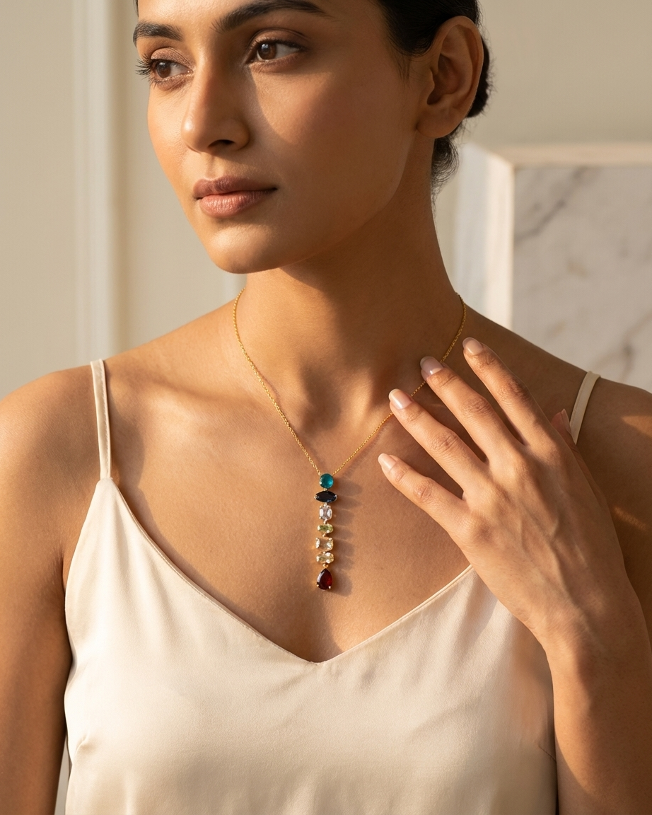 The Cosmic Aura Necklace