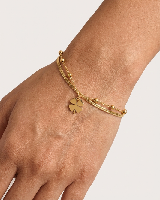 The Clover Veil Bracelet