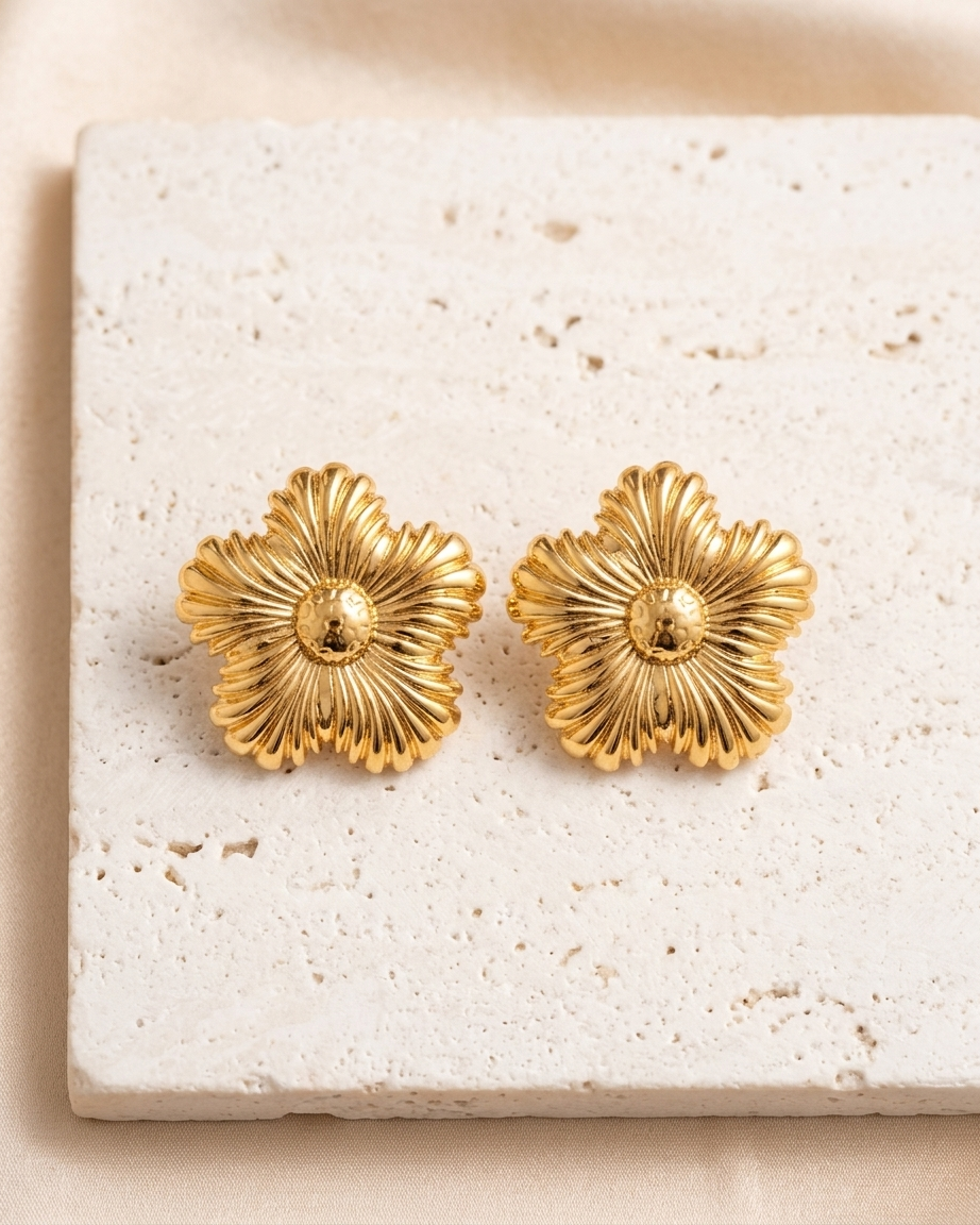 The Aureline Bloom Studs