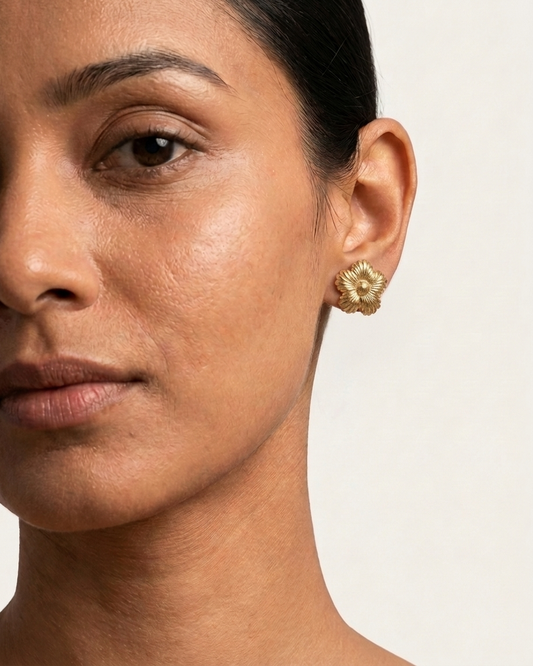 The Aureline Bloom Studs