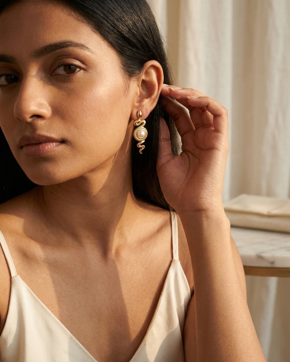 The Guardian Pearl Earring