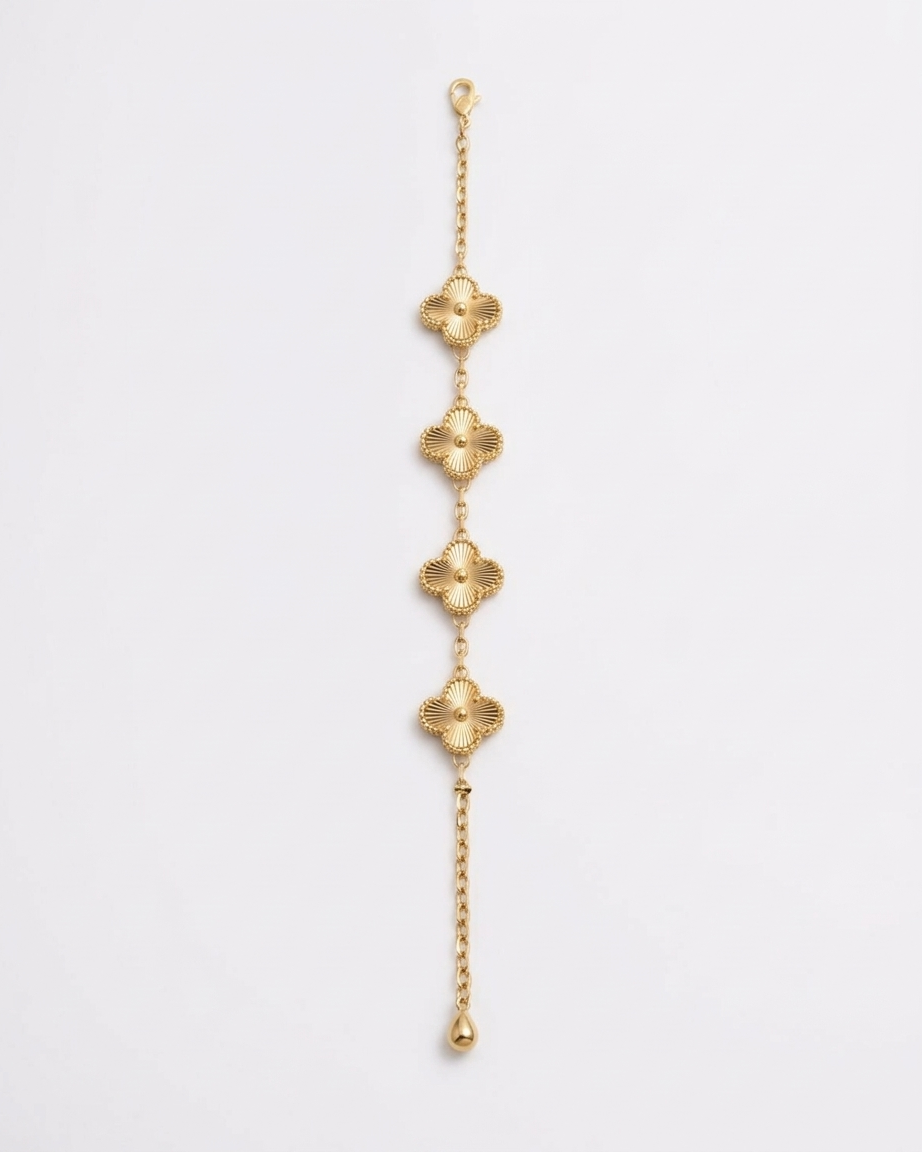 The Golden Clover Bracelet